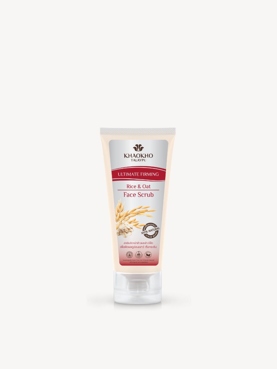 Rice and Oat Face Scrub - Talaypu Natural Products Co., Ltd.